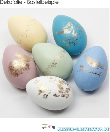 Dekofolien-Set 3 - Blumen & Frhling - grn / gold