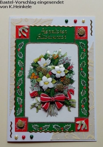 25x Doppelkarten A6 wei (Rayher)