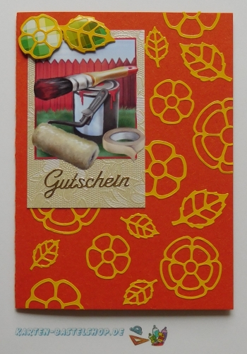 Sticker - Blumen - hellgelb - 1114