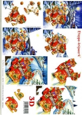 3D-Bogen Weihnachtsbr von LeSuh (416994)