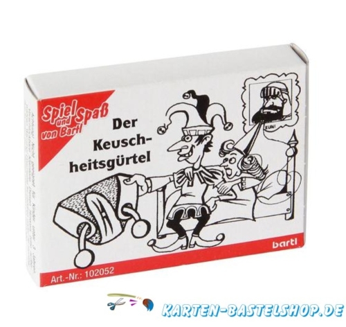 Mini-Knobelspiel - Der Keuschheitsgrtel