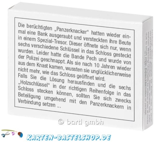 Mini-Knobelspiel - Der verflixte Tresor