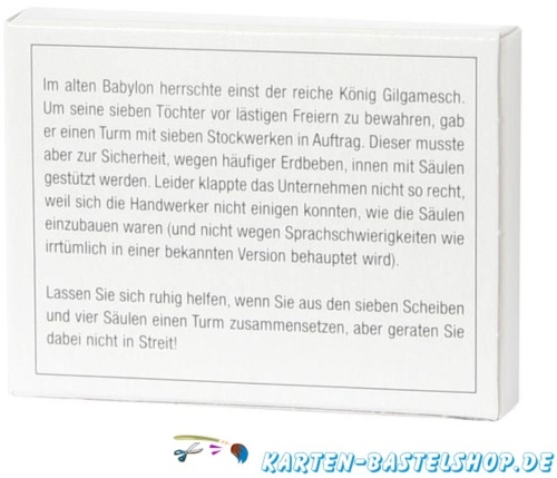 Mini-Knobelspiel - Der Turm zu Babel
