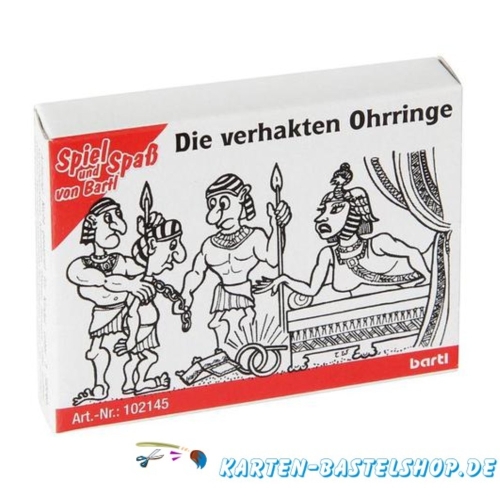 Mini-Knobelspiel - Die verhakten Ohrringe