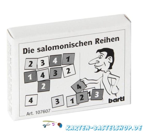 Mini-Knobelspiel - Die salomonischen Reihen