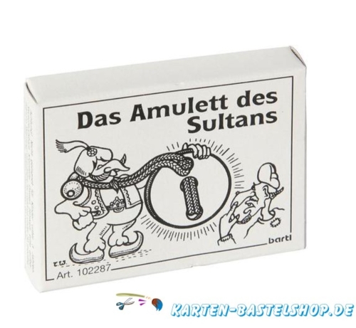 Mini-Knobelspiel - Das Amulett des Sultans