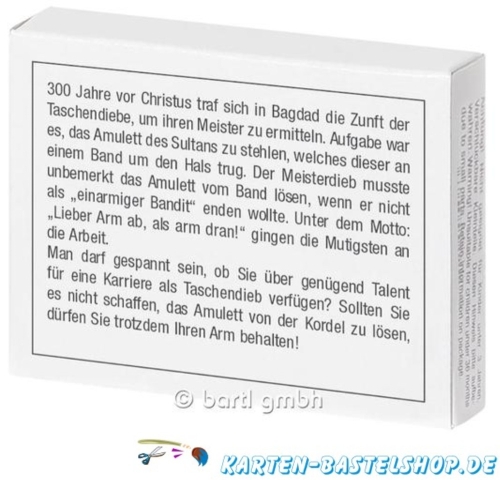 Mini-Knobelspiel - Das Amulett des Sultans