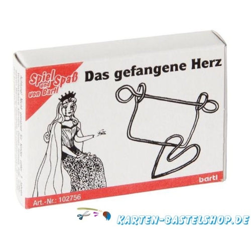 Mini-Knobelspiel - Das gefangene Herz