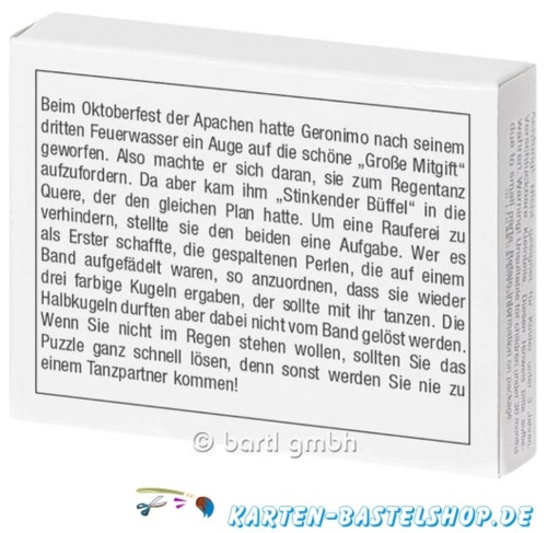 Mini-Knobelspiel - Geronimos Perlenband