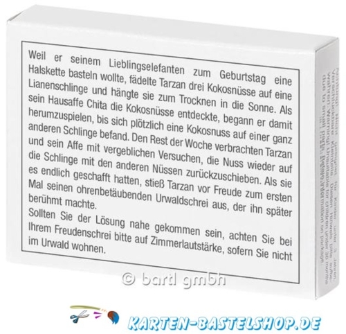 Mini-Knobelspiel - Tarzans Kokosnuss