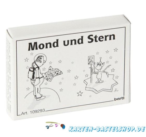 Mini-Knobelspiel - Mond und Stern