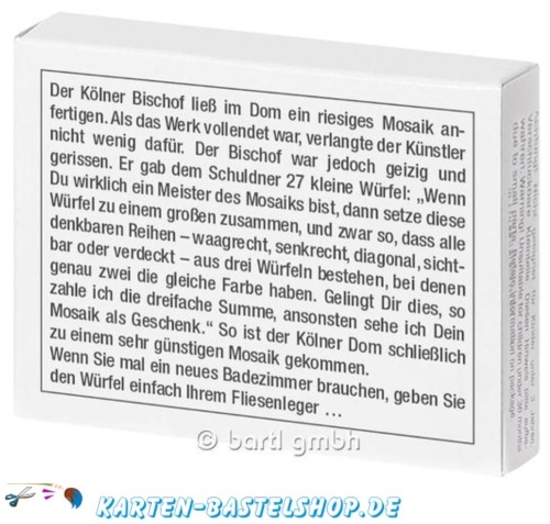 Mini-Knobelspiel - Der Mosaikwrfel
