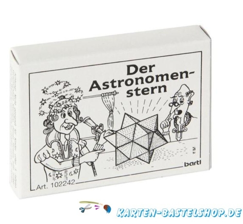 Mini-Knobelspiel - Der Astronomenstern