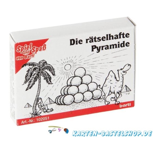 Mini-Knobelspiel - Die rtselhafte Pyramide