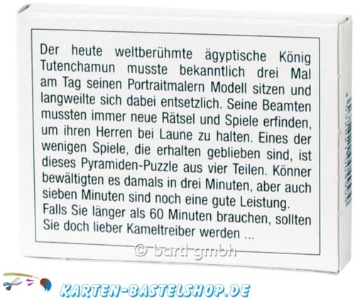 Mini-Knobelspiel - Die rtselhafte Pyramide