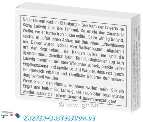 Mini-Holzpuzzle - Der Sternenhimmel