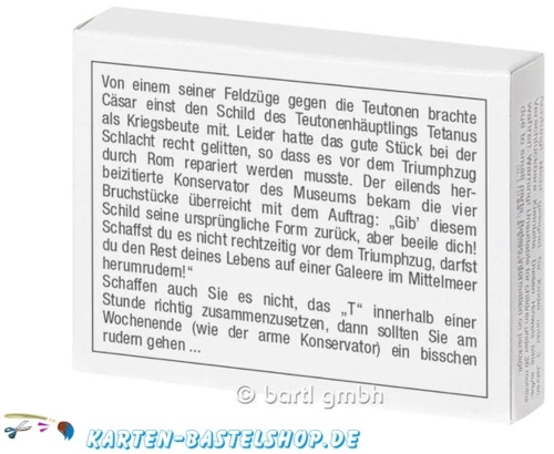Mini-Holzpuzzle - Das T-Puzzle