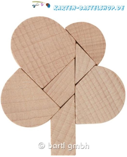 Mini-Holzpuzzle - Das Baum-Puzzle