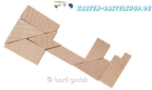 Mini-Holzpuzzle - Der verflixte Schlssel