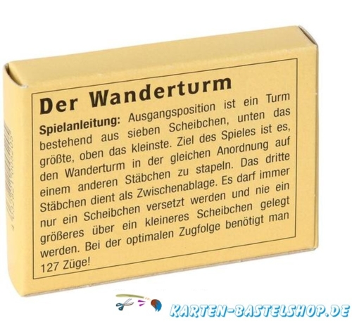 Mini-Spiel - Der Wanderturm