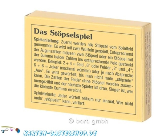 Mini-Spiel - Das Stpselspiel