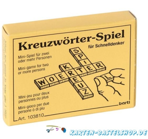 Mini-Spiel - Kreuzwrter-Spiel