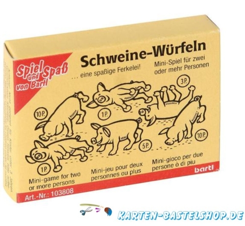 Mini-Spiel - Schweine-Wrfeln
