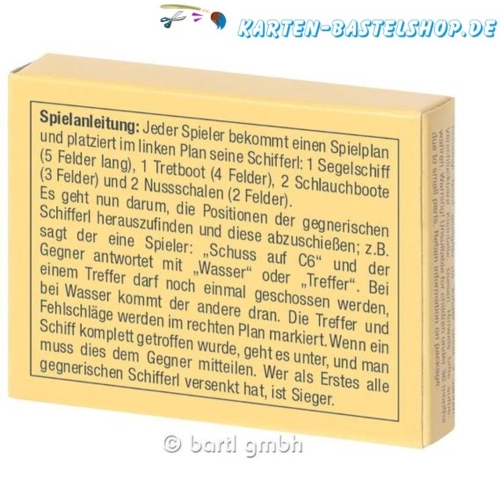 Mini-Spiel - Schifferl versenken