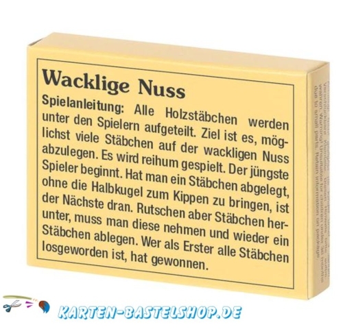 Mini-Spiel - Wacklige Nuss