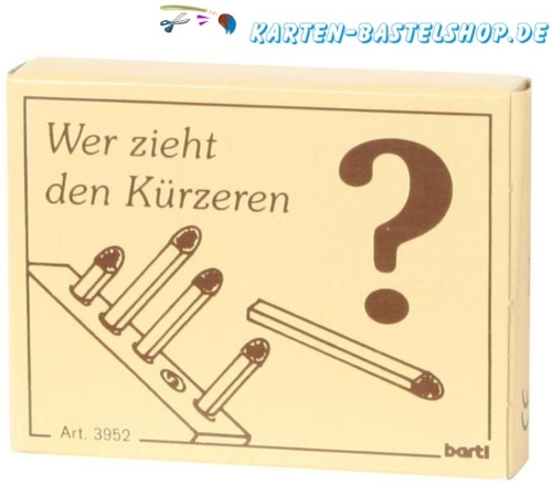 Mini-Spiel - Wer zieht den Krzeren?