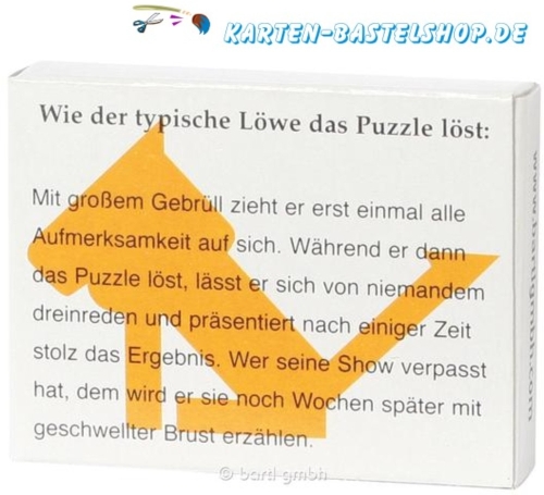 Sternzeichen-Puzzle - Der Lwe