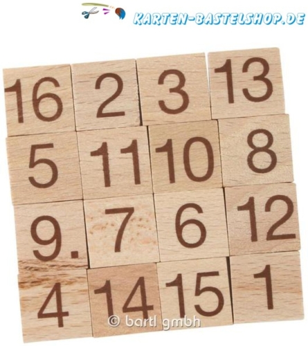 Mini-Knobelspiel (englisch) - The Magic Square