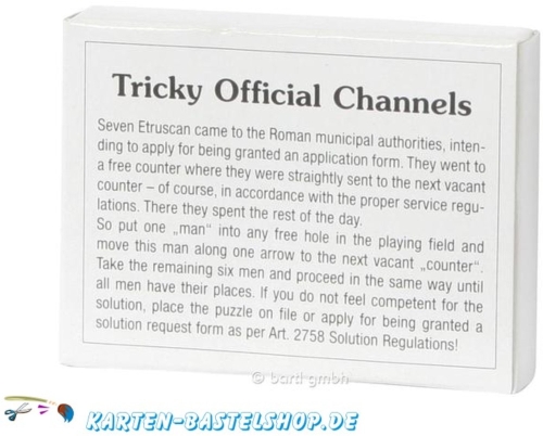 Mini-Knobelspiel (englisch) - Tricky Official Channels