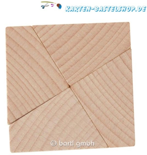 Mini-Holzpuzzle (englisch) - Leonardos Square