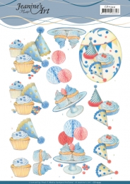 3D-Bogen - Kuchen-Party - Jeanines Art
