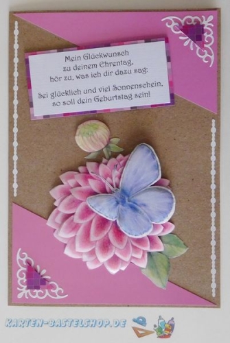 3D-Bogen - Schmetterlinge - Jeanines Art (930)