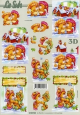 3D-Bogen Weihnachtbren von LeSuh (4169734)