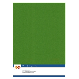 Karten-Karton mit Leinenstruktur A4 - fern green - 1 Bogen