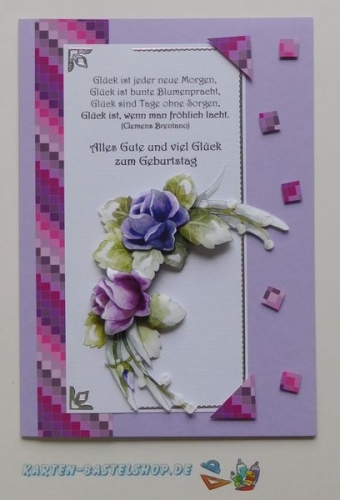 Das kleine Bastelset Zeitlos schne Gre mit Schneidebgen fr 6 Karten (KLS06)