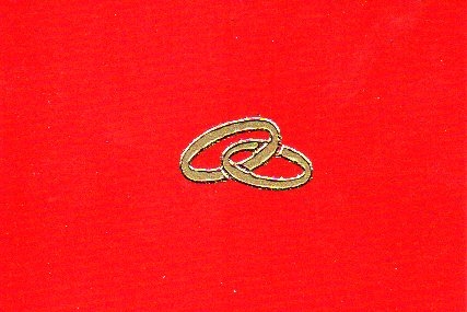 Sticker - Ringe - gold - 108