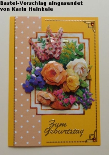 3D-Bogen Blumen im Topf von LeSuh (4169294)
