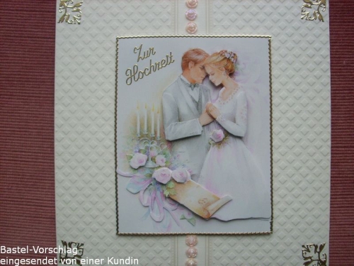 Sticker - Zur Hochzeit - gold - 403