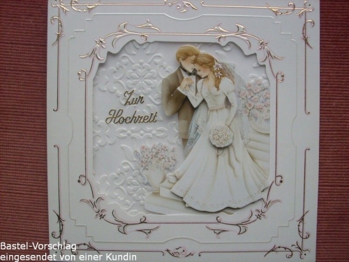 Sticker - Zur Hochzeit - gold - 403