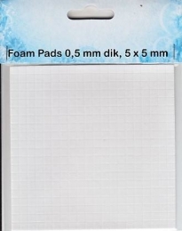 Foam-Pads Nellie Snellen - 400 Stck - 0,5mm
