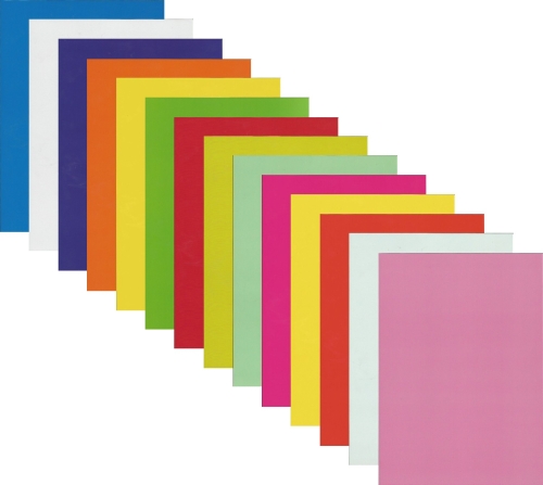 14x Bastelkarton A4 Karo-Line im Set