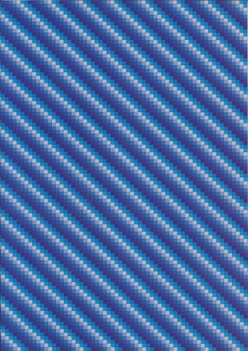 10x Bastelkarton A6 Karo-Line Dunkelblau (KBS005) Mini-Set