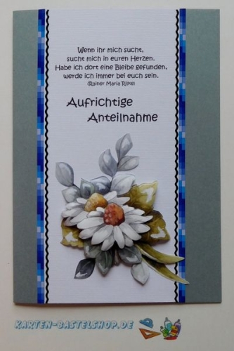 10x Bastelkarton A6 Karo-Line Dunkelblau (KBS005) Mini-Set