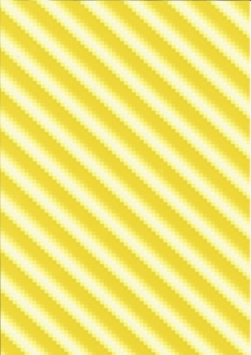 10x Bastelkarton A4 Karo-Line Gelb (KBS009)