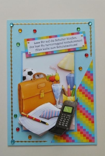 10x Bastelkarton A4 Karo-Line Ostern (KBS011)