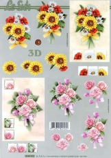 3D-Bogen Blumenstrau von LeSuh (4169703)